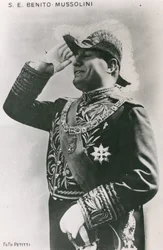 Benito Mussolini (1883-1945) années 1930
